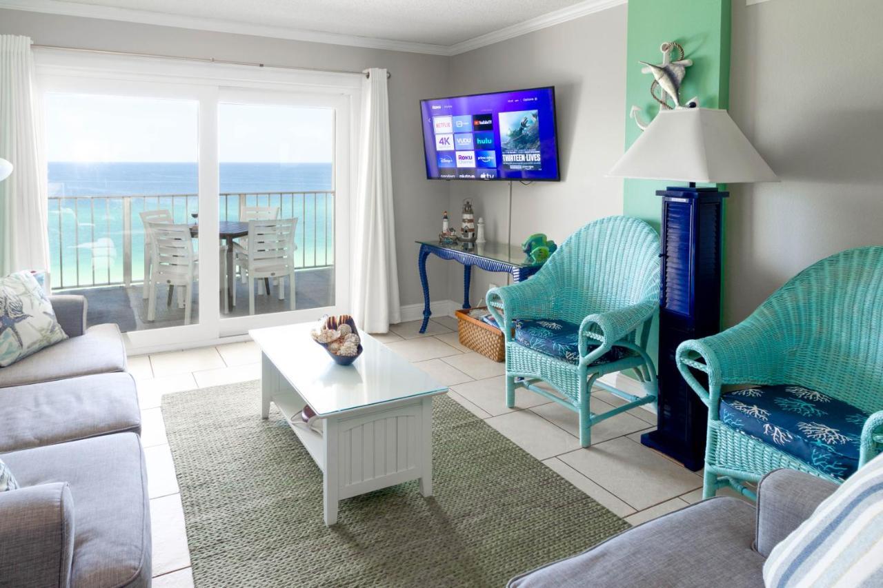 Beachfront & Free Beach Service-Master On Gulf! Panama City Beach Buitenkant foto